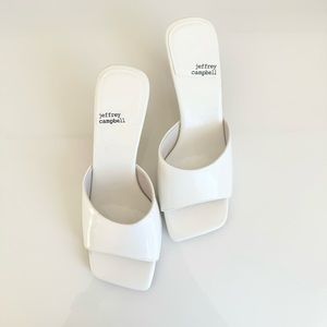 Jeffrey Campbell White Heels